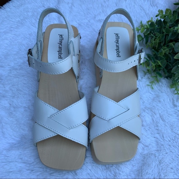 Jeffrey Campbell | NWOB White Platform Sandals - Picture 3 of 16